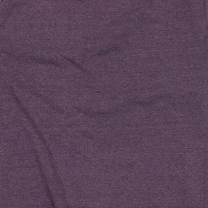 Mens UK Size M River Island Purple Pullover Hoodie