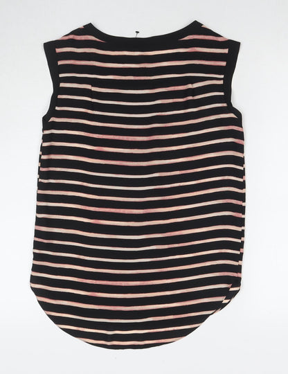 Womens UK Size 6 NEXT Black Basic Tank