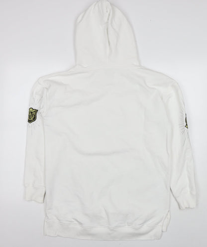 Mens UK Size XS River Island White Pullover Hoodie
