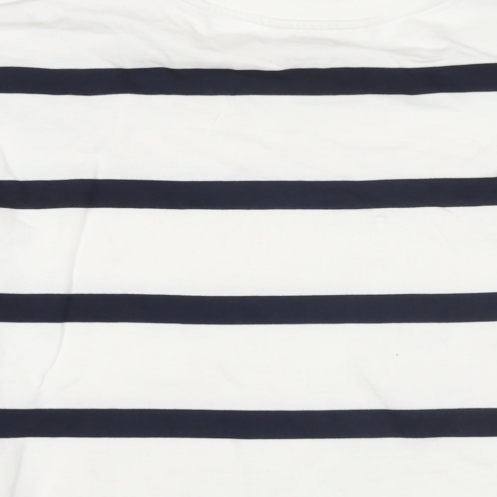 Womens UK Size XL Marks and Spencer White Pullover Sweatshirt