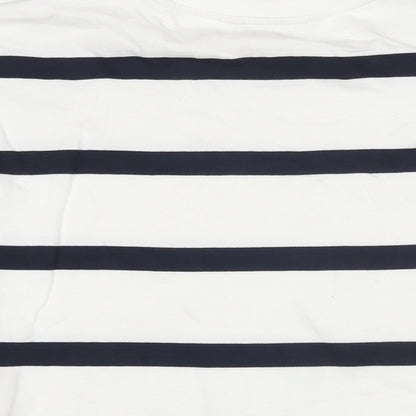 Womens UK Size XL Marks and Spencer White Pullover Sweatshirt