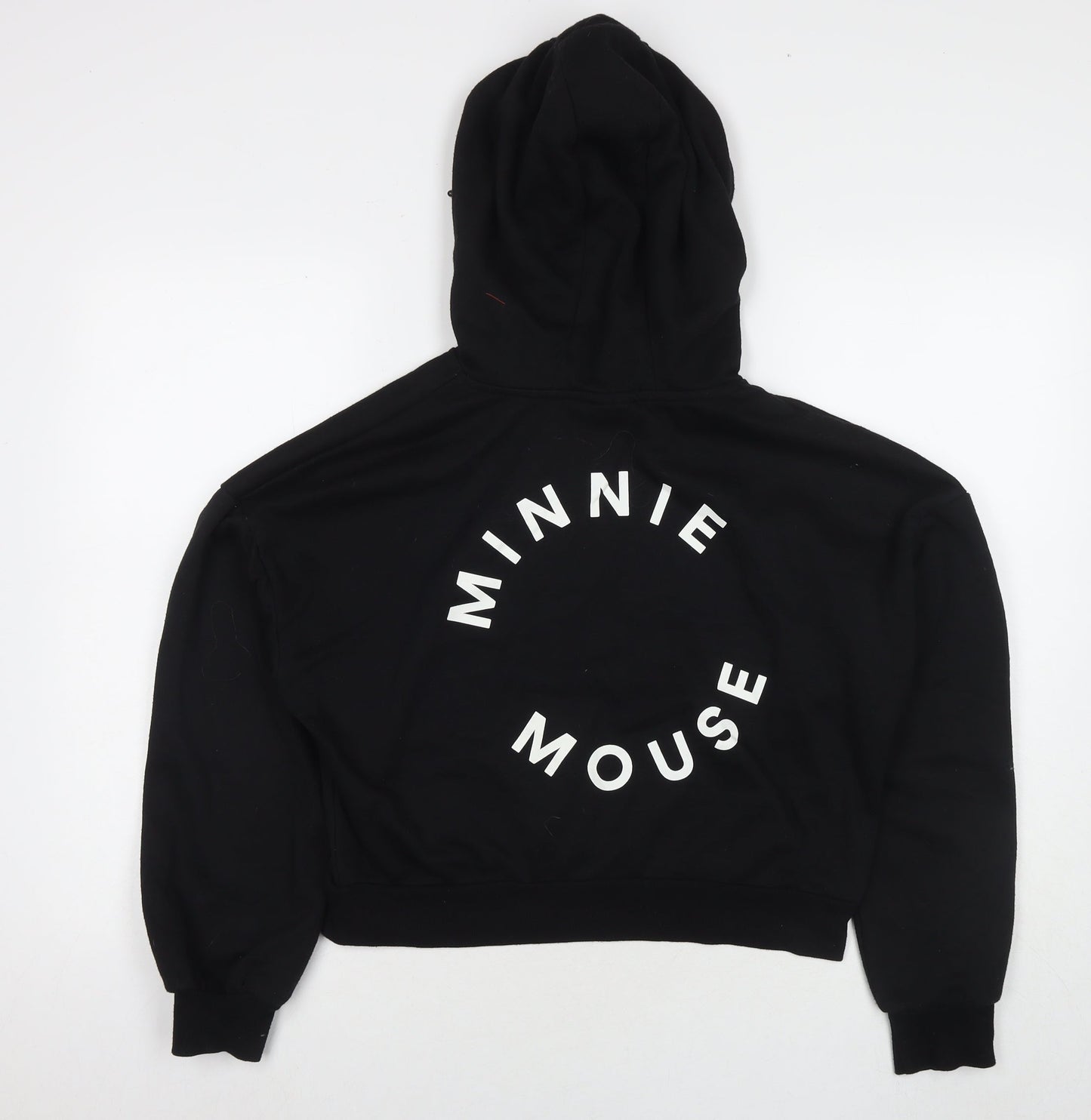 Womens UK Size S Disney Black Pullover Hoodie