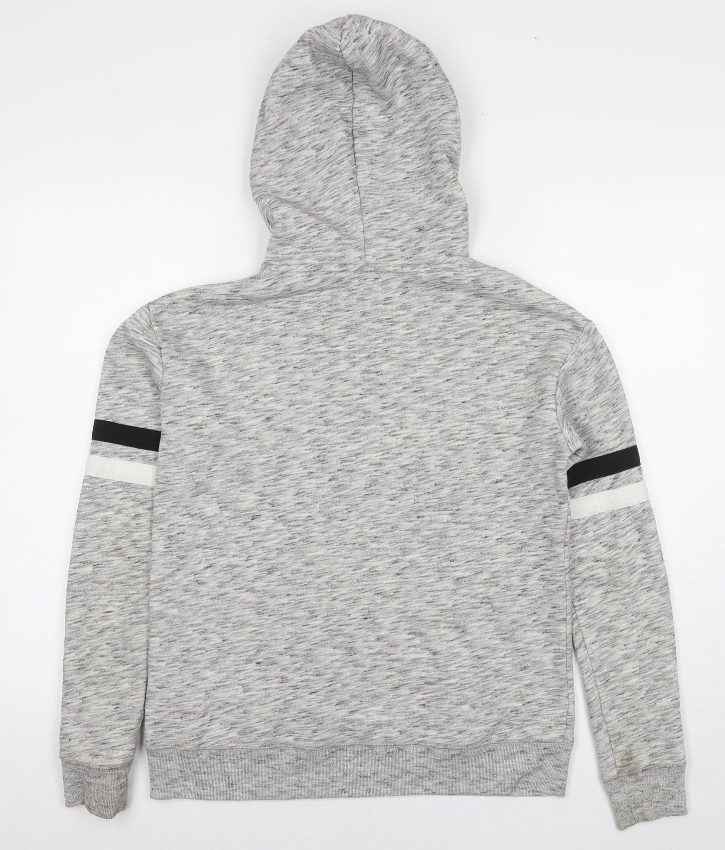 Hollister Womens Grey Cotton Pullover Hoodie Size XS Pullover - Logo