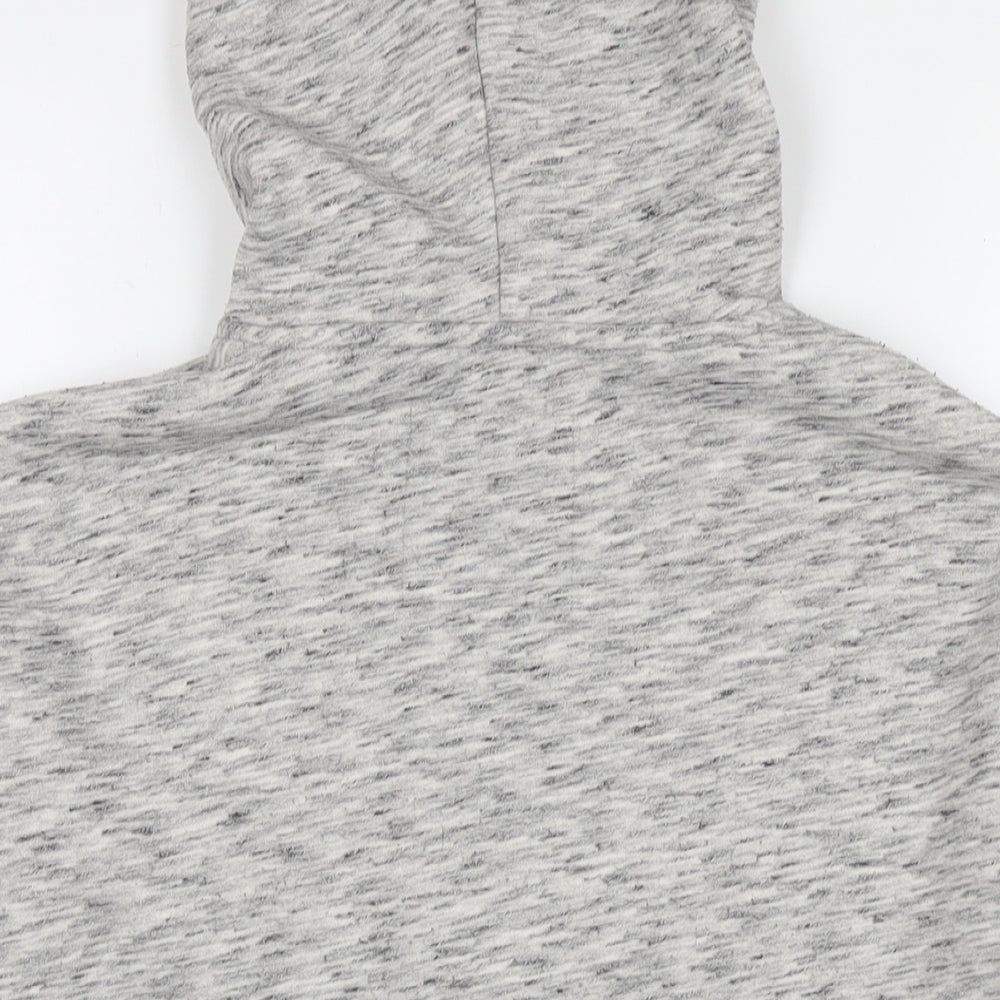 Hollister Womens Grey Cotton Pullover Hoodie Size XS Pullover - Logo