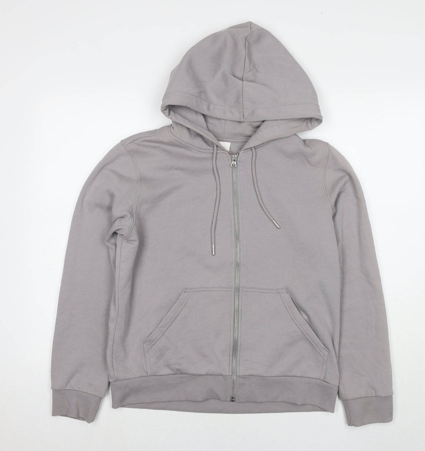 Mens UK Size S H&M Beige Full Zip Hoodie