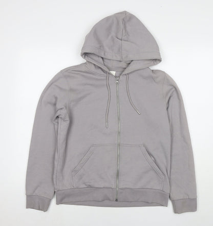 Mens UK Size S H&M Beige Full Zip Hoodie