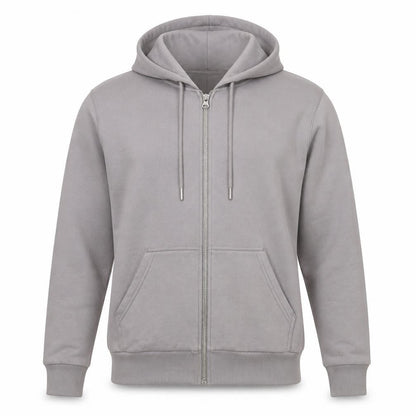 Mens UK Size S H&M Beige Full Zip Hoodie