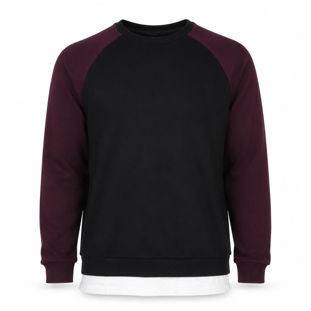Mens UK Size M ASOS Black Pullover Sweatshirt