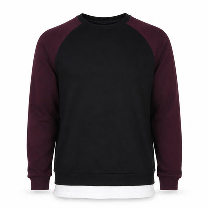 Mens UK Size M ASOS Black Pullover Sweatshirt