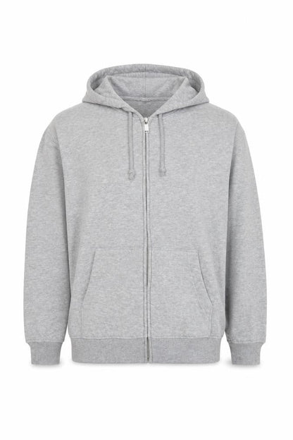 Mens UK Size S Divided by H&M Grey Full Zip Hoodie
