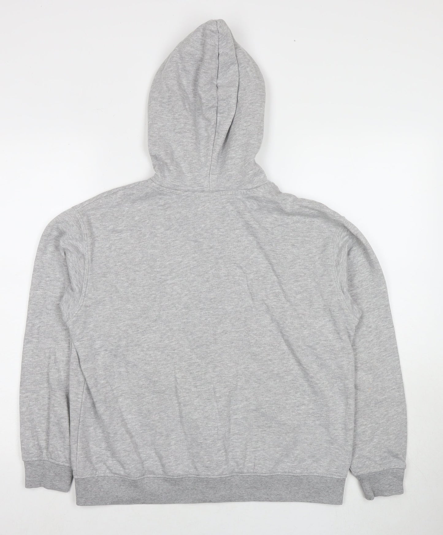 Mens UK Size S Divided by H&M Grey Full Zip Hoodie