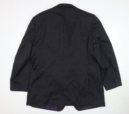 Mens UK Size 46 Greenwoods Regular Grey Suit Jacket