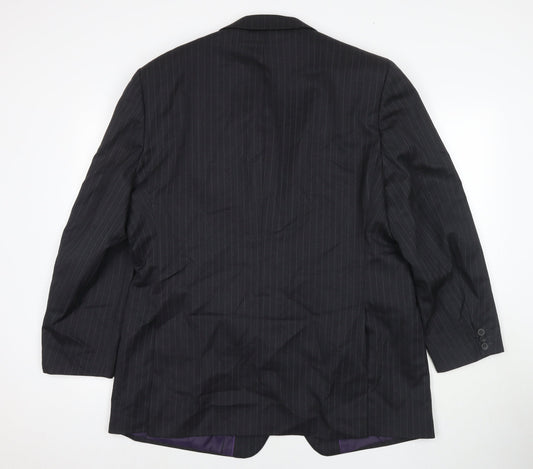 Mens UK Size 46 Greenwoods Regular Grey Suit Jacket