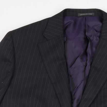Mens UK Size 46 Greenwoods Regular Grey Suit Jacket