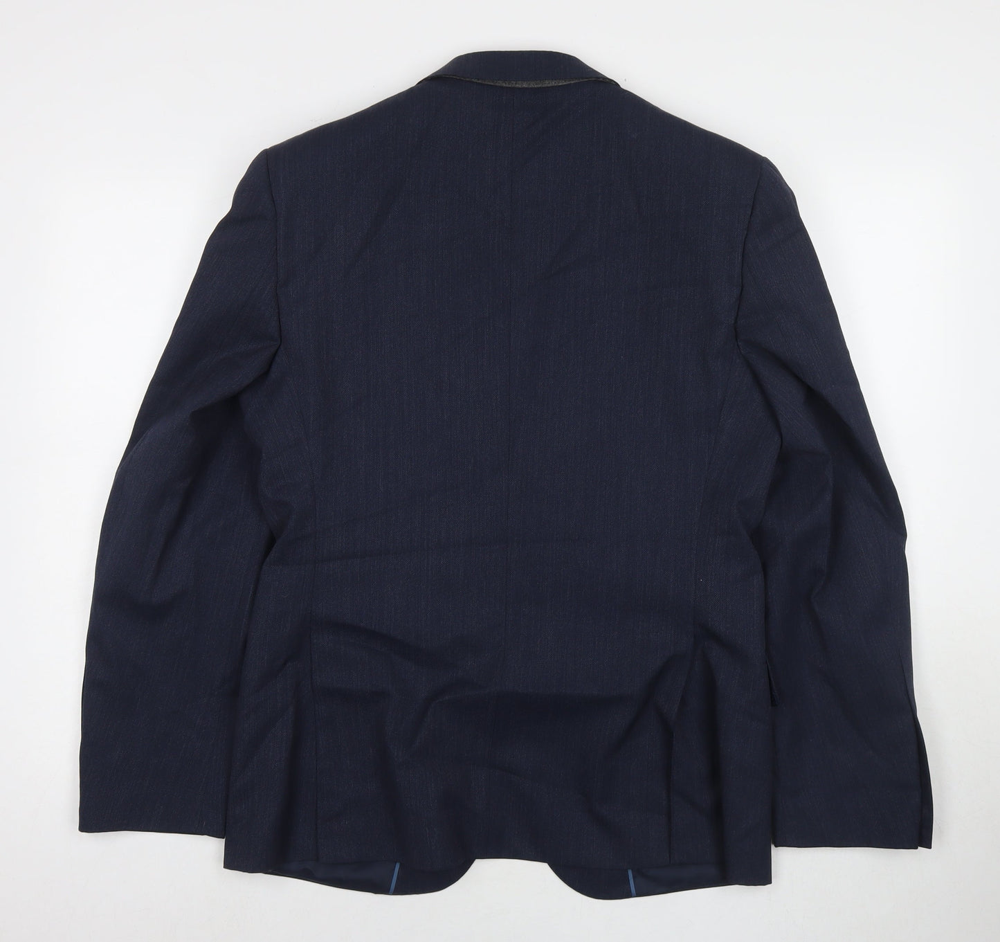 Mens UK Size 38 Marks and Spencer Regular Blue Suit Jacket