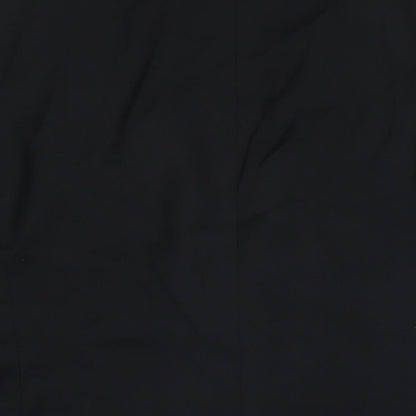 Mens UK Size 46 Topman Regular Black Suit Jacket