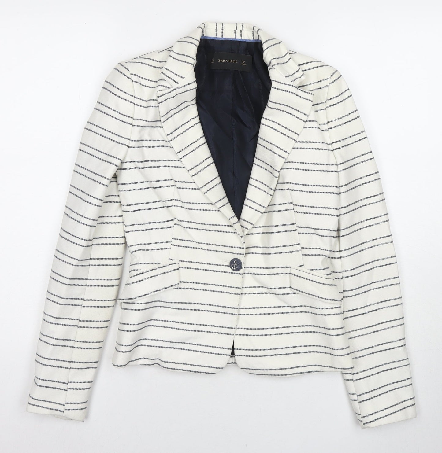 Womens UK Size XS Zara White Jacket