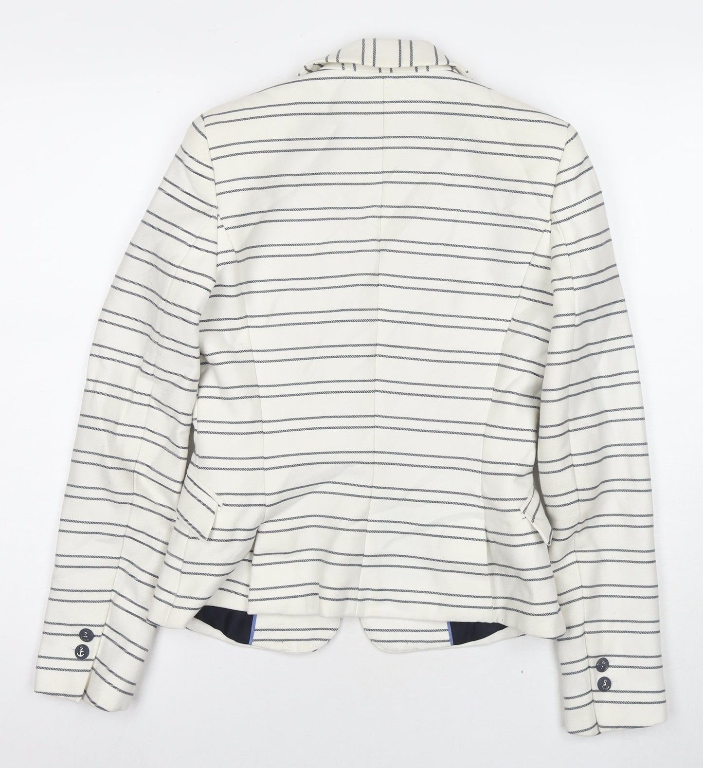 Womens UK Size XS Zara White Jacket
