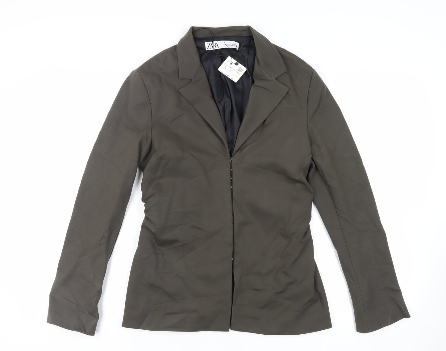 Womens UK Size L Zara Green Jacket