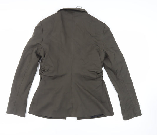 Womens UK Size L Zara Green Jacket
