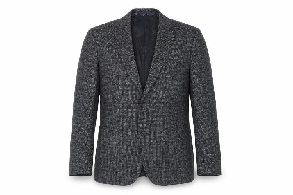 Mens UK Size 40 Marks and Spencer Regular Blue Suit Jacket