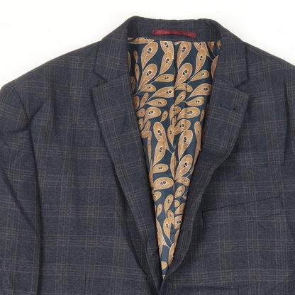 Mens UK Size 42 NEXT Regular Blue Suit Jacket