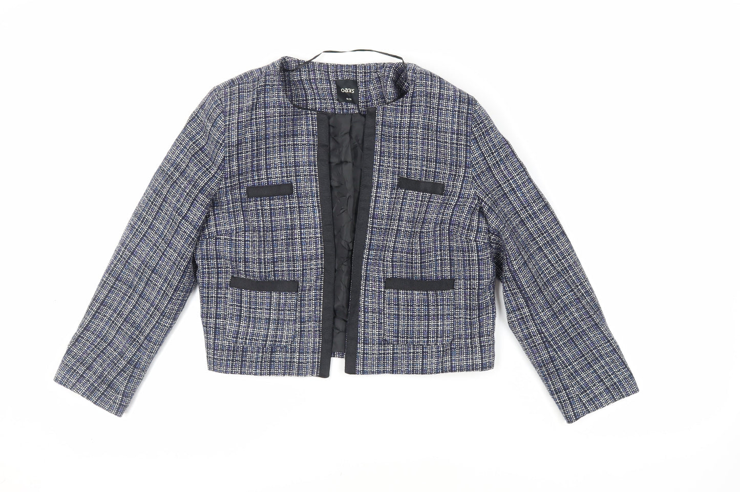 Womens UK Size 10 Oasis Blue Jacket