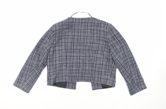 Womens UK Size 10 Oasis Blue Jacket