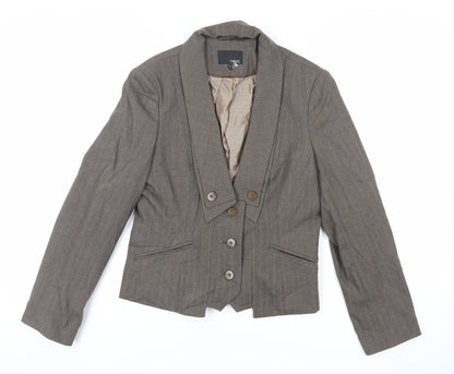 Womens UK Size 12 NEXT Brown Jacket