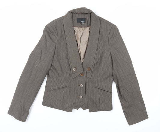 Womens UK Size 12 NEXT Brown Jacket