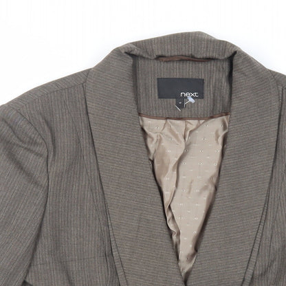 Womens UK Size 12 NEXT Brown Jacket