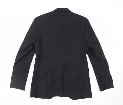 Mens UK Size 38 Marks and Spencer Regular Black Suit Jacket