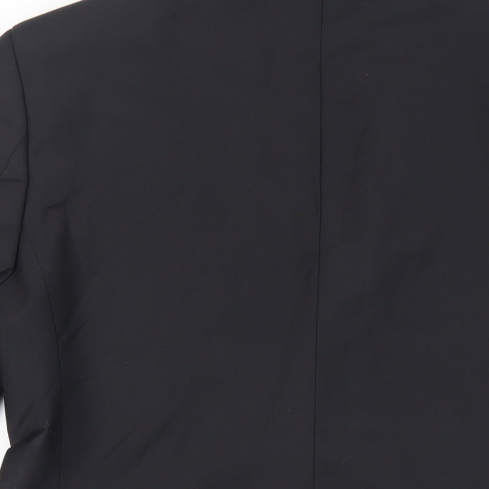 Mens UK Size 38 Marks and Spencer Regular Black Suit Jacket