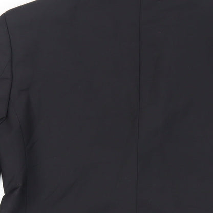 Mens UK Size 38 Marks and Spencer Regular Black Suit Jacket