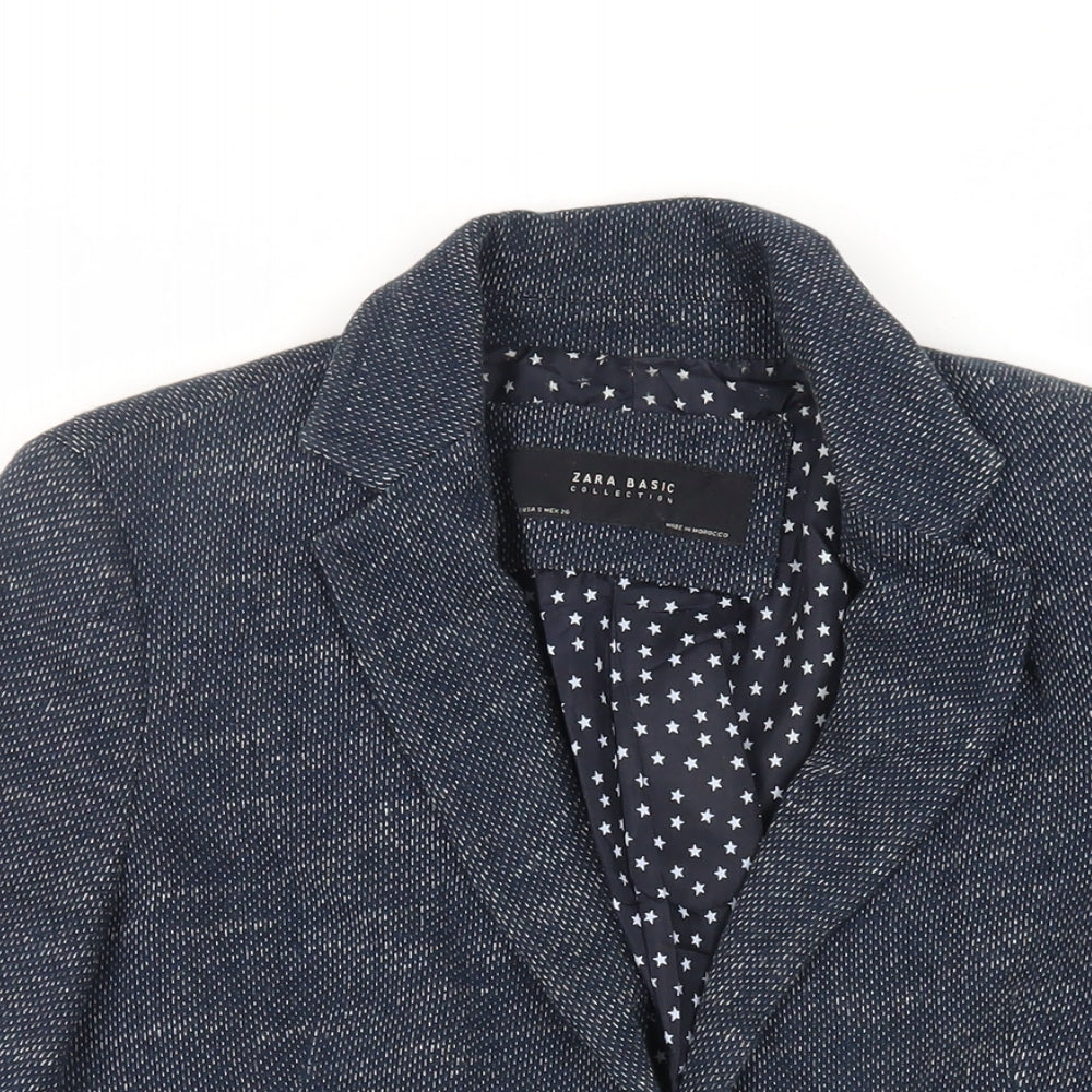 Womens UK Size S Zara Blue Jacket