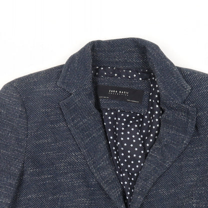 Womens UK Size S Zara Blue Jacket