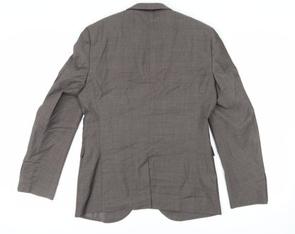 Mens UK Size 38 NEXT Regular Brown Suit Jacket