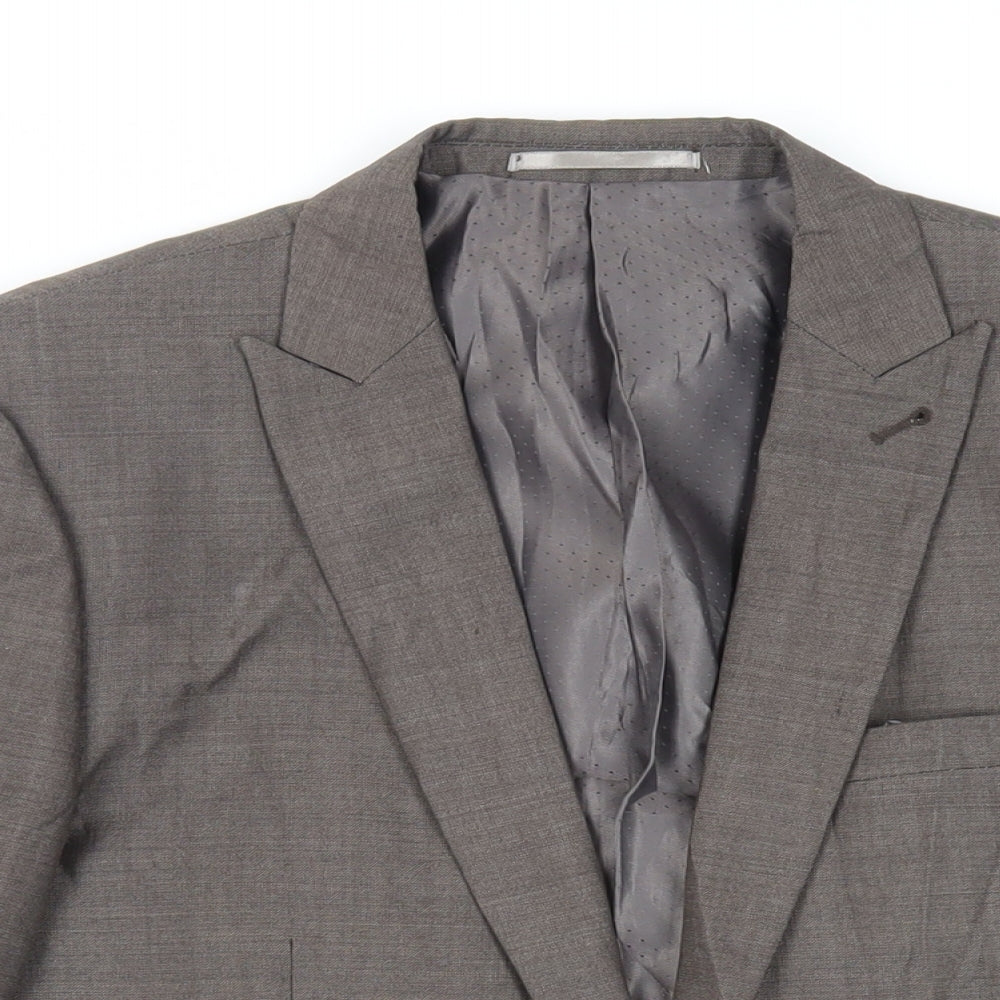Mens UK Size 38 NEXT Regular Brown Suit Jacket