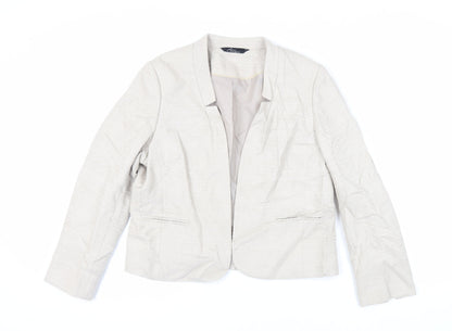 Womens UK Size 14 Bonmarché Beige Jacket