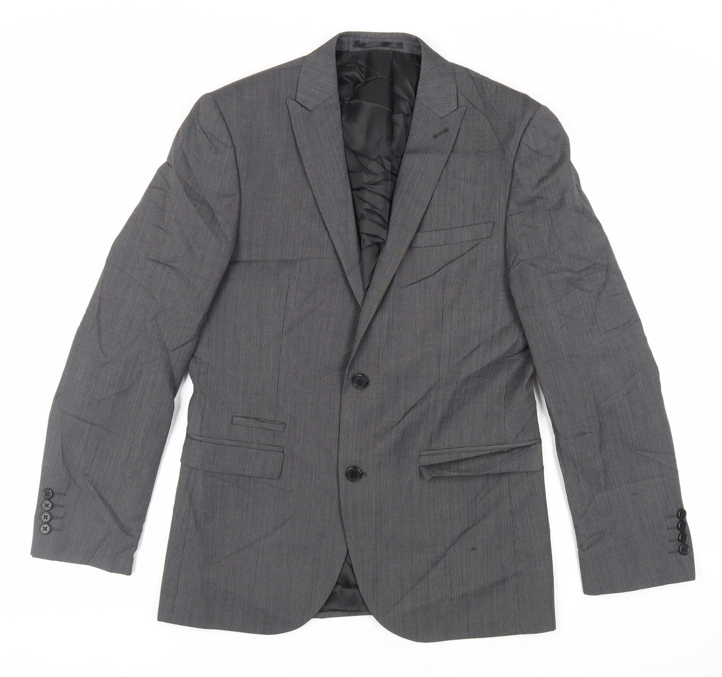 Mens UK Size 38 NEXT Regular Grey Suit Jacket