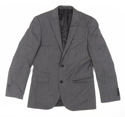 Mens UK Size 38 NEXT Regular Grey Suit Jacket