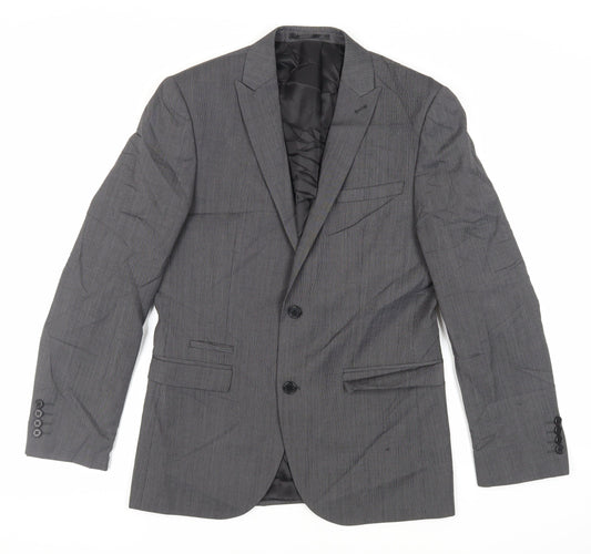 Mens UK Size 38 NEXT Regular Grey Suit Jacket