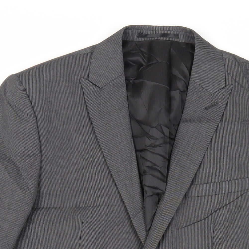 Mens UK Size 38 NEXT Regular Grey Suit Jacket