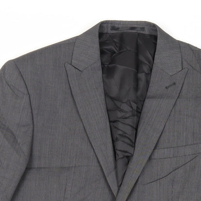 Mens UK Size 38 NEXT Regular Grey Suit Jacket