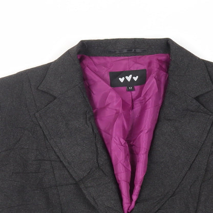 Womens UK Size 12 Per Una Black Jacket