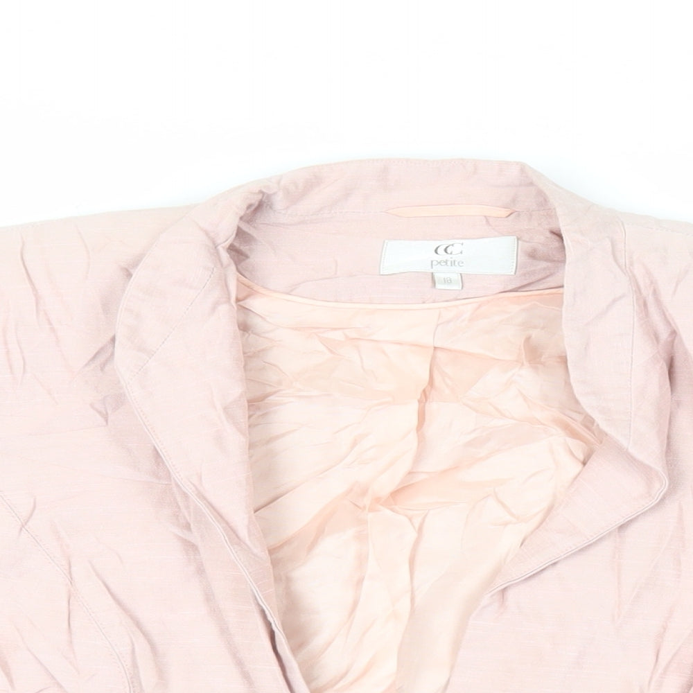 Womens UK Size 18 CC Pink Jacket