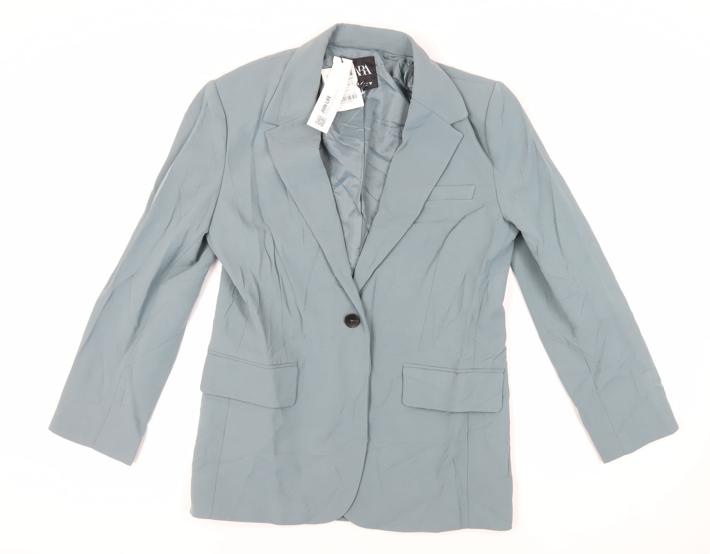 Womens UK Size M Zara Green Jacket