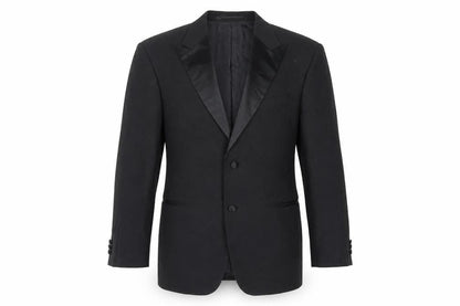 Mens UK Size 36 Marks and Spencer Regular Black Suit Tuxedo
