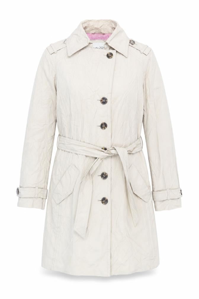 Womens UK Size 14 Esprit Beige Trench Coat