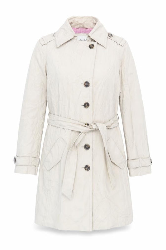 Womens UK Size 14 Esprit Beige Trench Coat